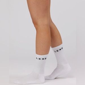 LSKD Daily Crew Socks Size S/M